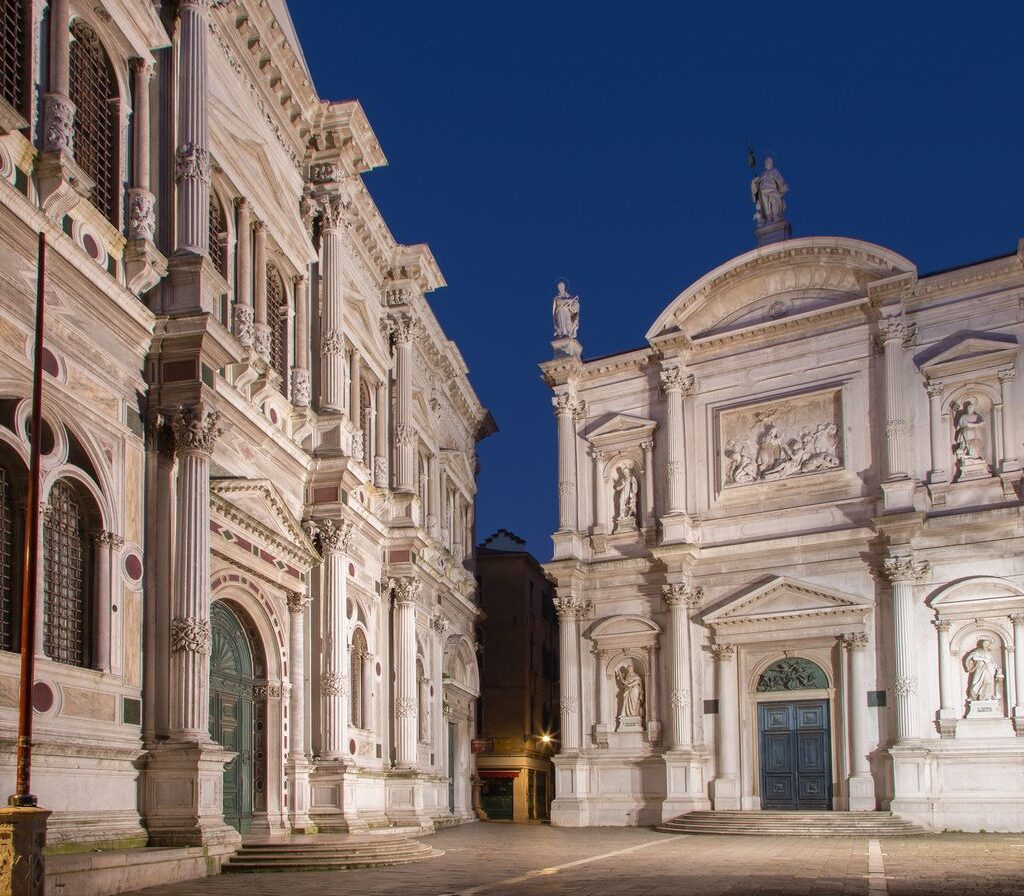 Venice – Scuola Grande di San Rocco and church